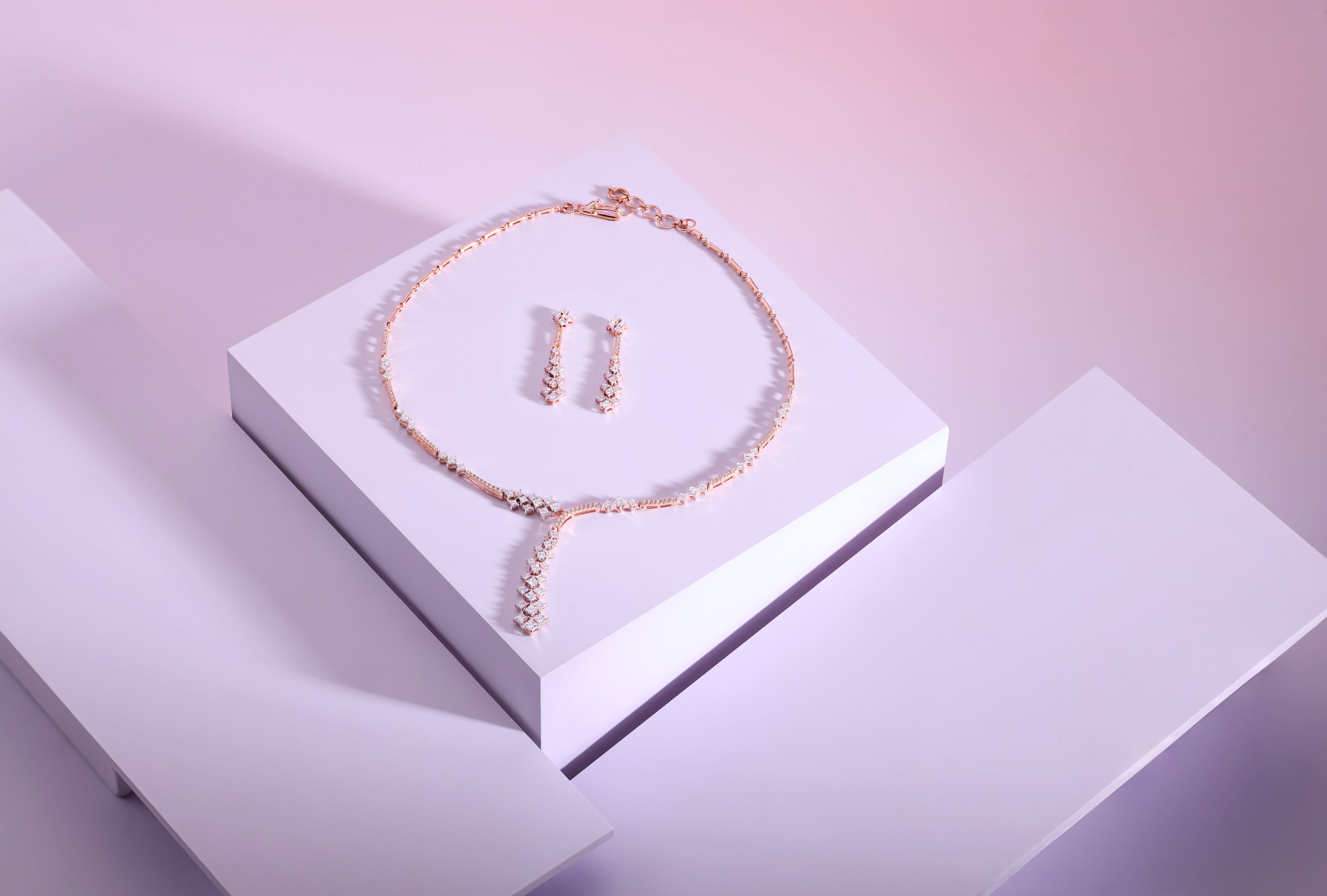 Radiant Cascade Necklace