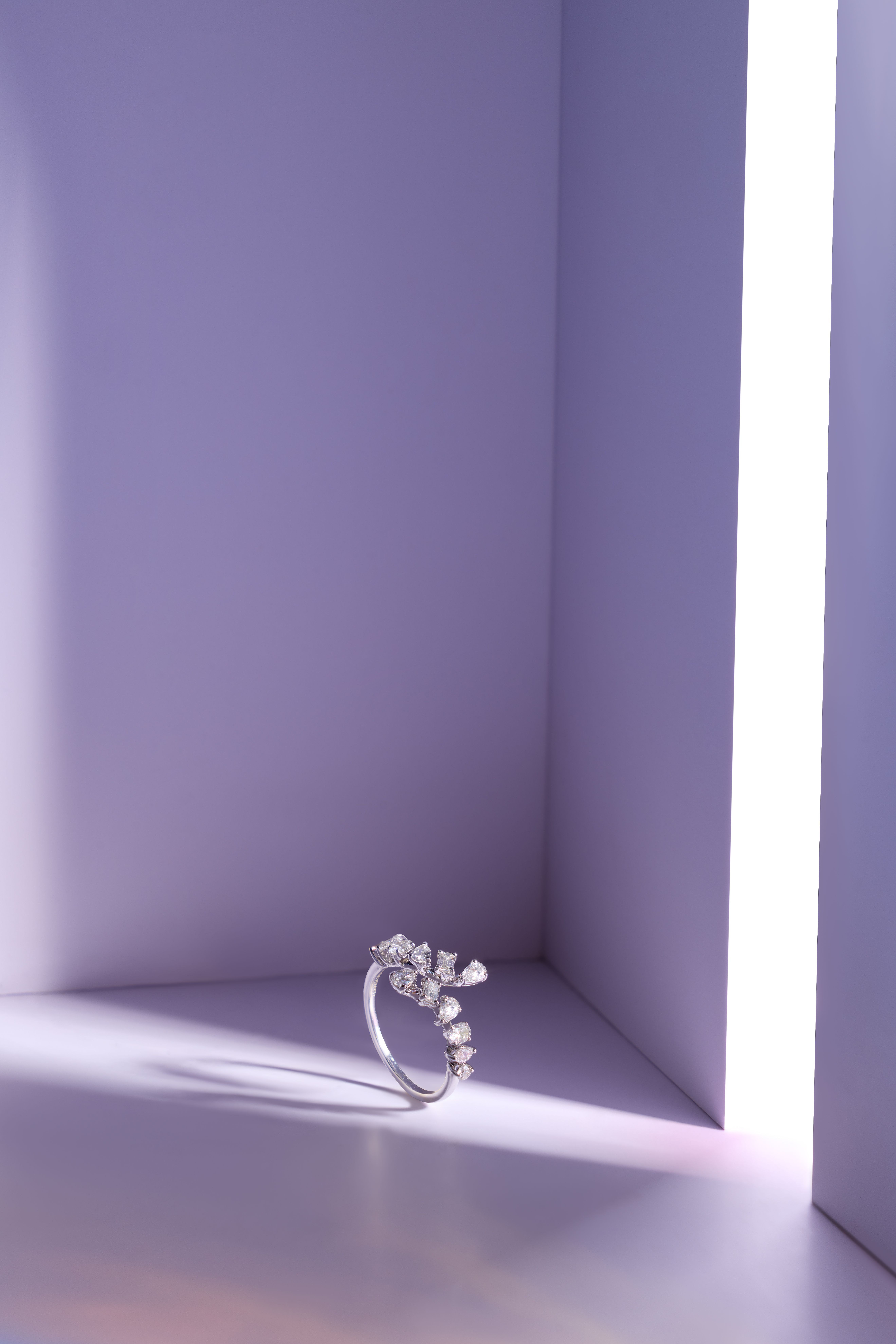 Moonbeam Strands Ring