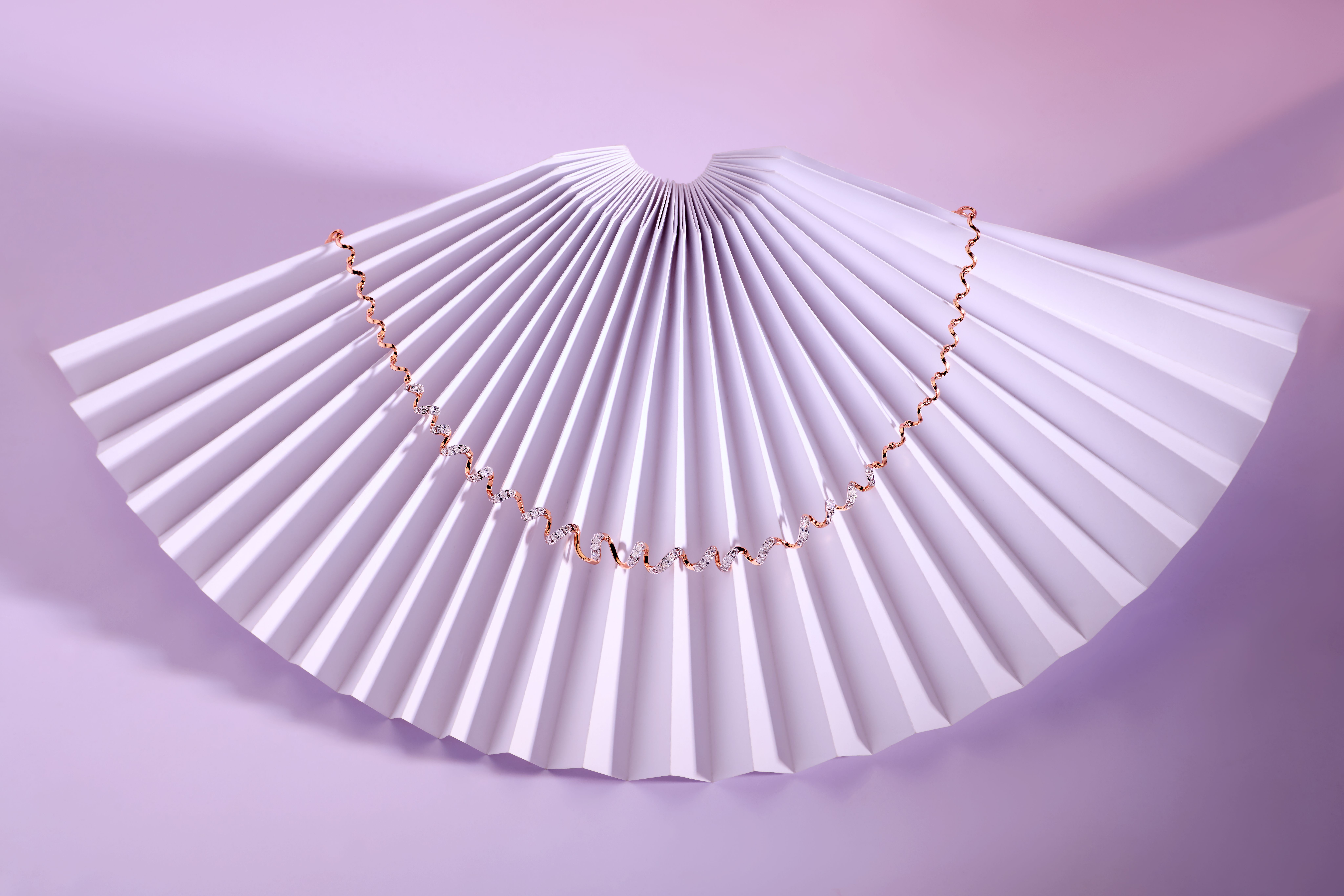 Solaris Spiral Necklace