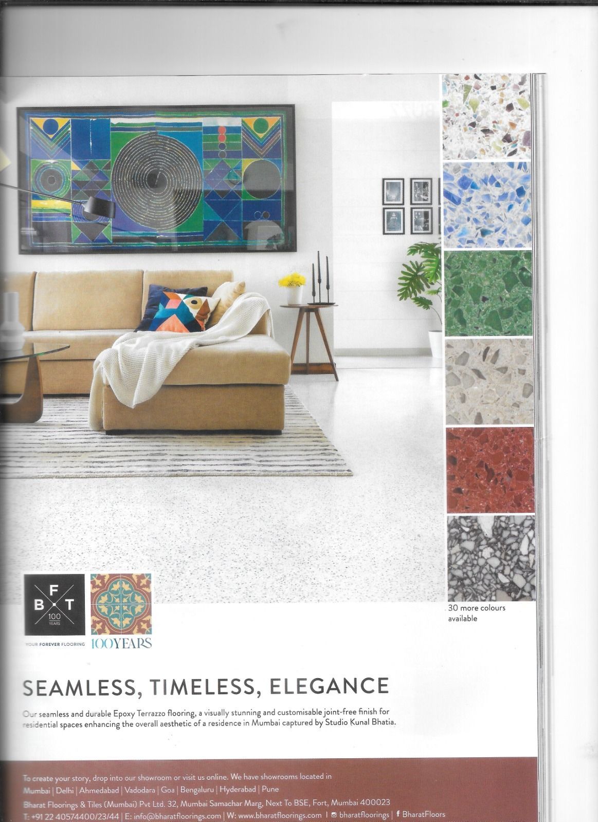 Elle Decor and Epoxy Terrazzo image