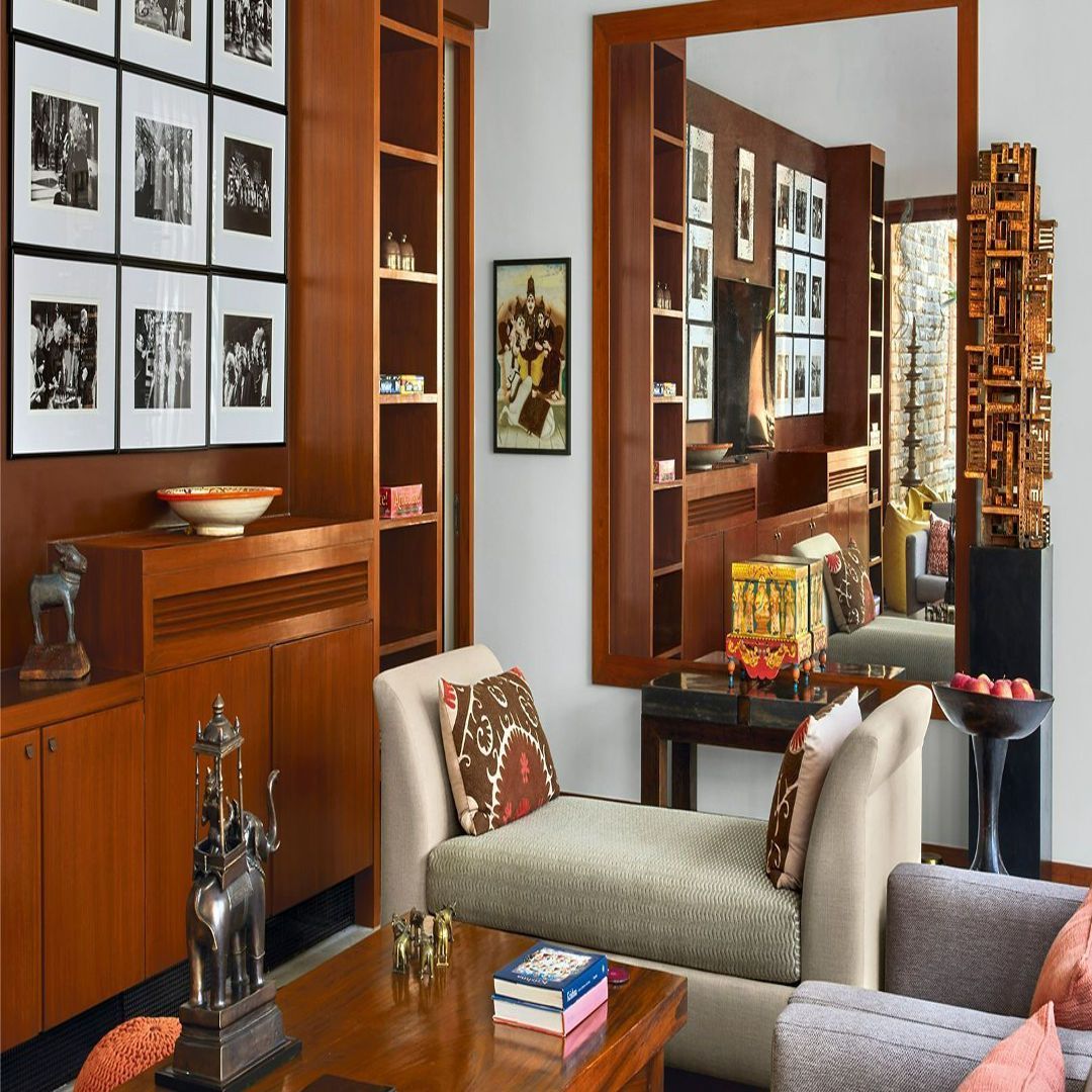 Architectural Digest and Inside Jay Mehta's family home in Porbandar, poetically shaped by Channa Daswatte Jany and Juhis Home ASH_0162 Shot by Ashish Sahi image